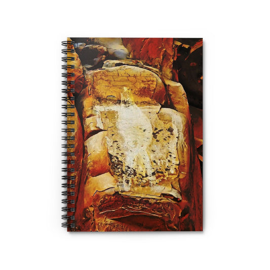 Ancient Alien Bigfoot, Spiral Notebook - Ruled Line